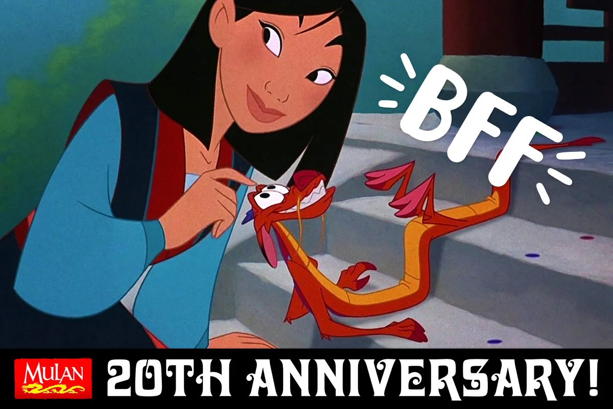 You’ve Got a Friend in Mushu: Mulan’s BFF on Best Friend Day
