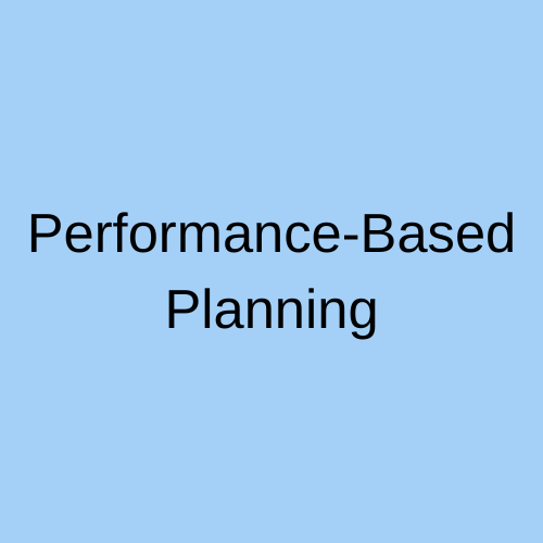 Performance-based Planning