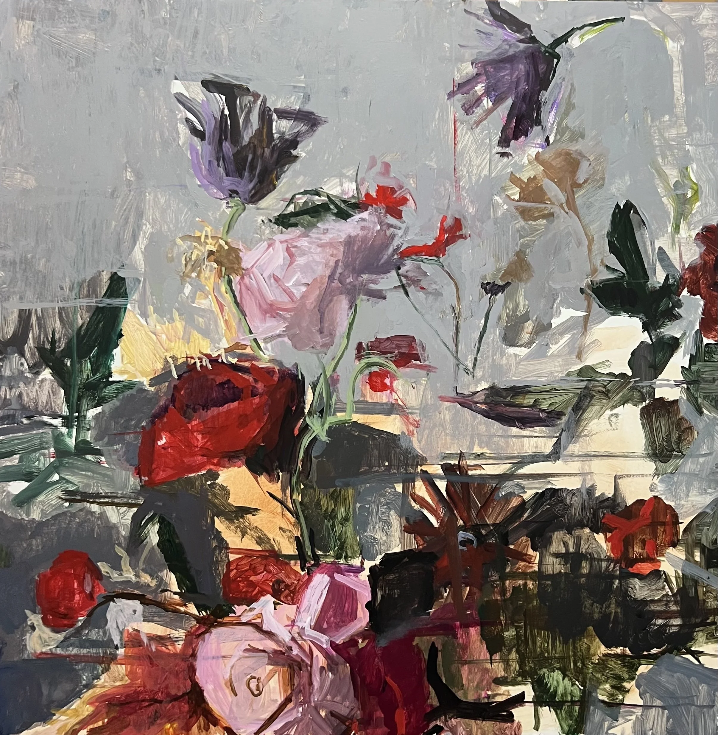 RED SLATE  30" x 30"