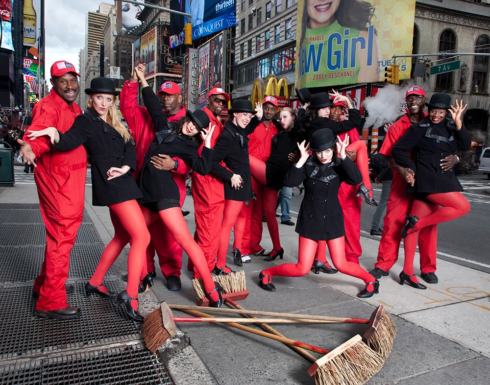 Chicago The Musical Dance Mob NYC Best Street Team