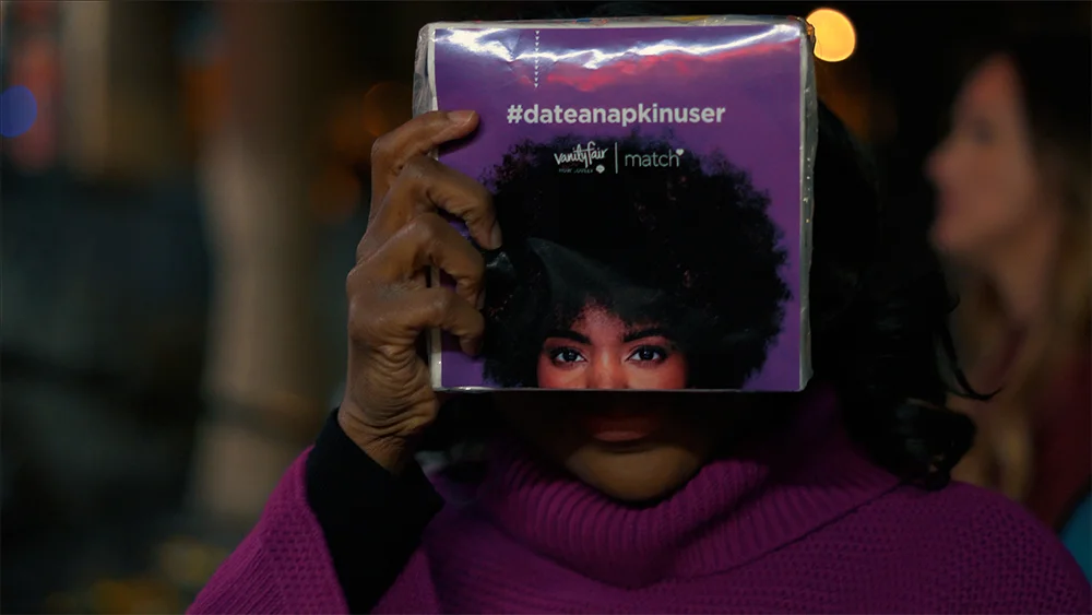 Match & Vanity Fair Napkins “Date a Napkin User”