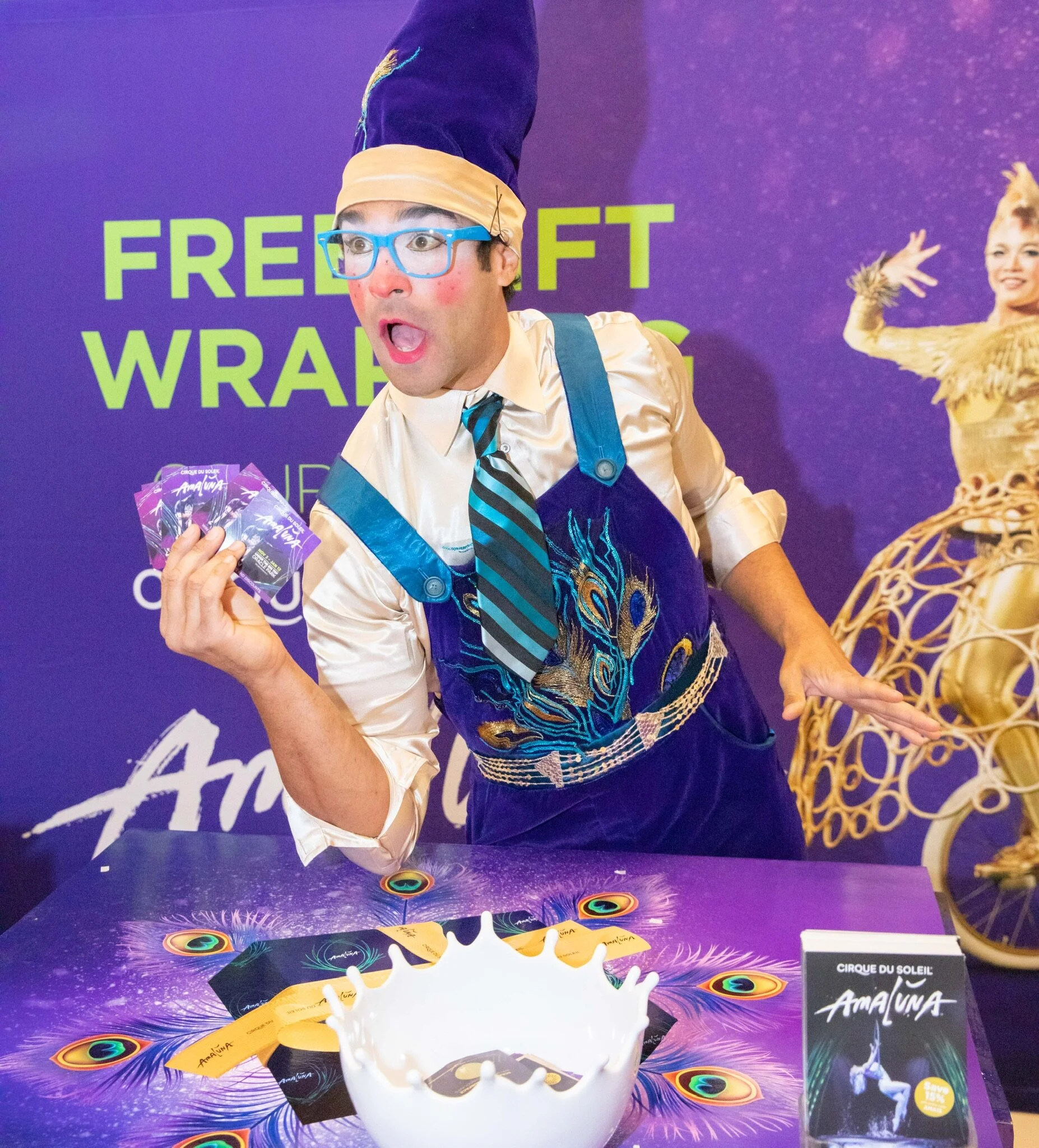 Amaluna by Cirque du Soleil Activation w/ theatreMAMA