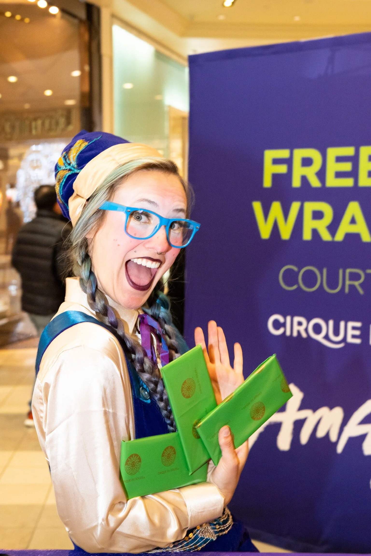 Amaluna by Cirque du Soleil Activation w/ theatreMAMA