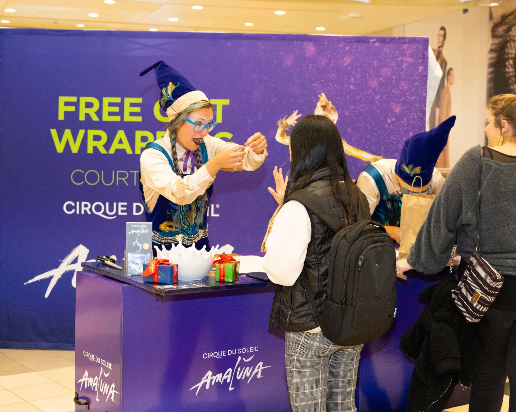 Amaluna by Cirque du Soleil Activation w/ theatreMAMA