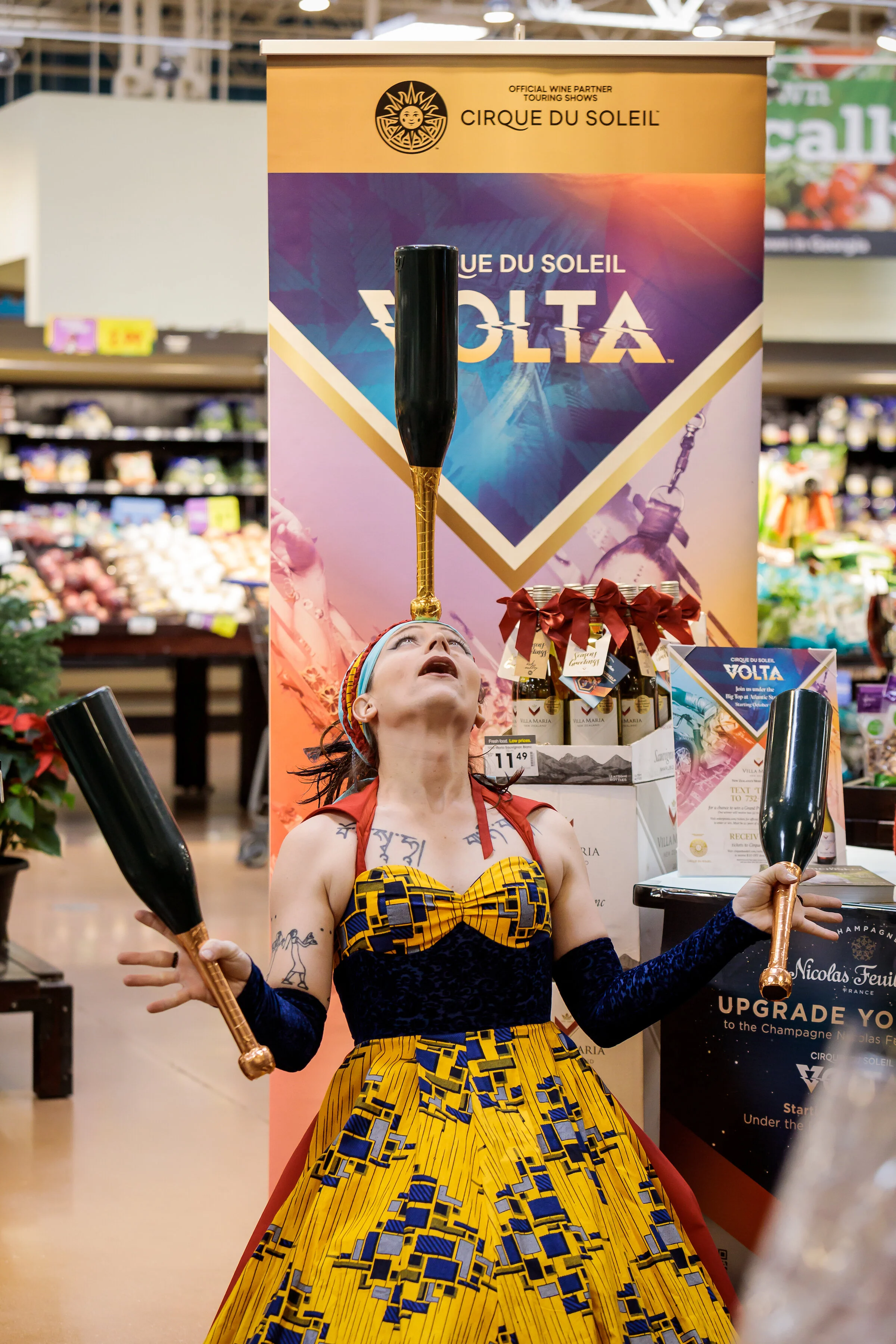 Champagne Nicolas Feuillatte Reserve brand activations w/ theatreMAMA
