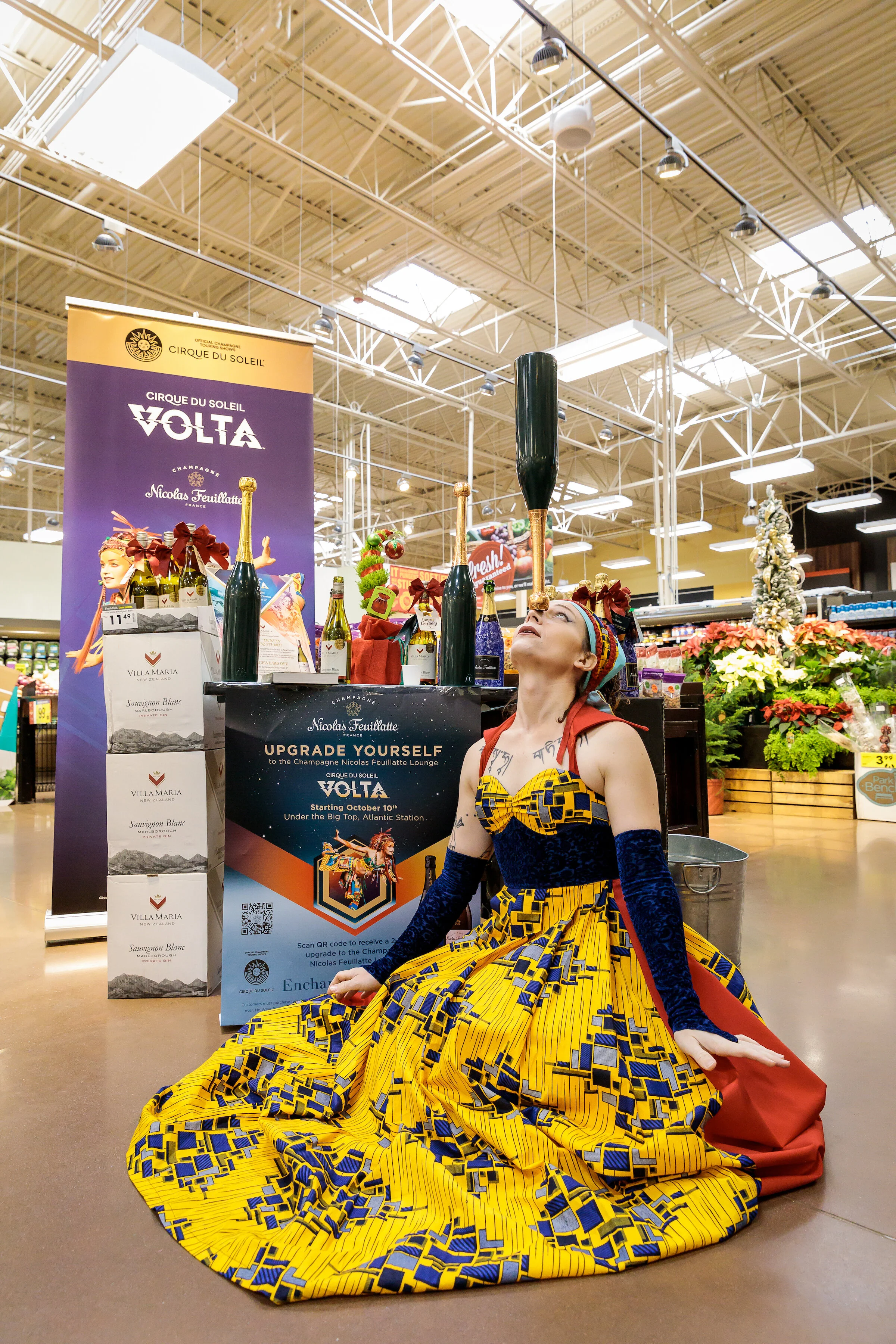 Champagne Nicolas Feuillatte Reserve brand activations w/ theatreMAMA