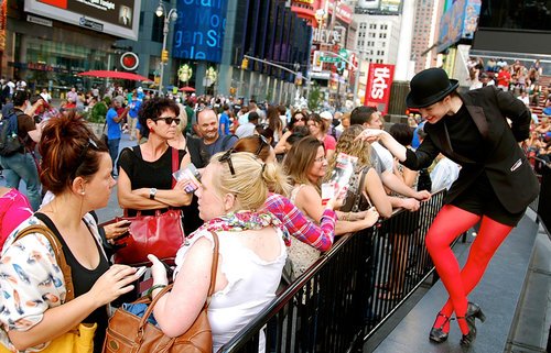 Chicago The Musical Dance Mob NYC Best Street Team