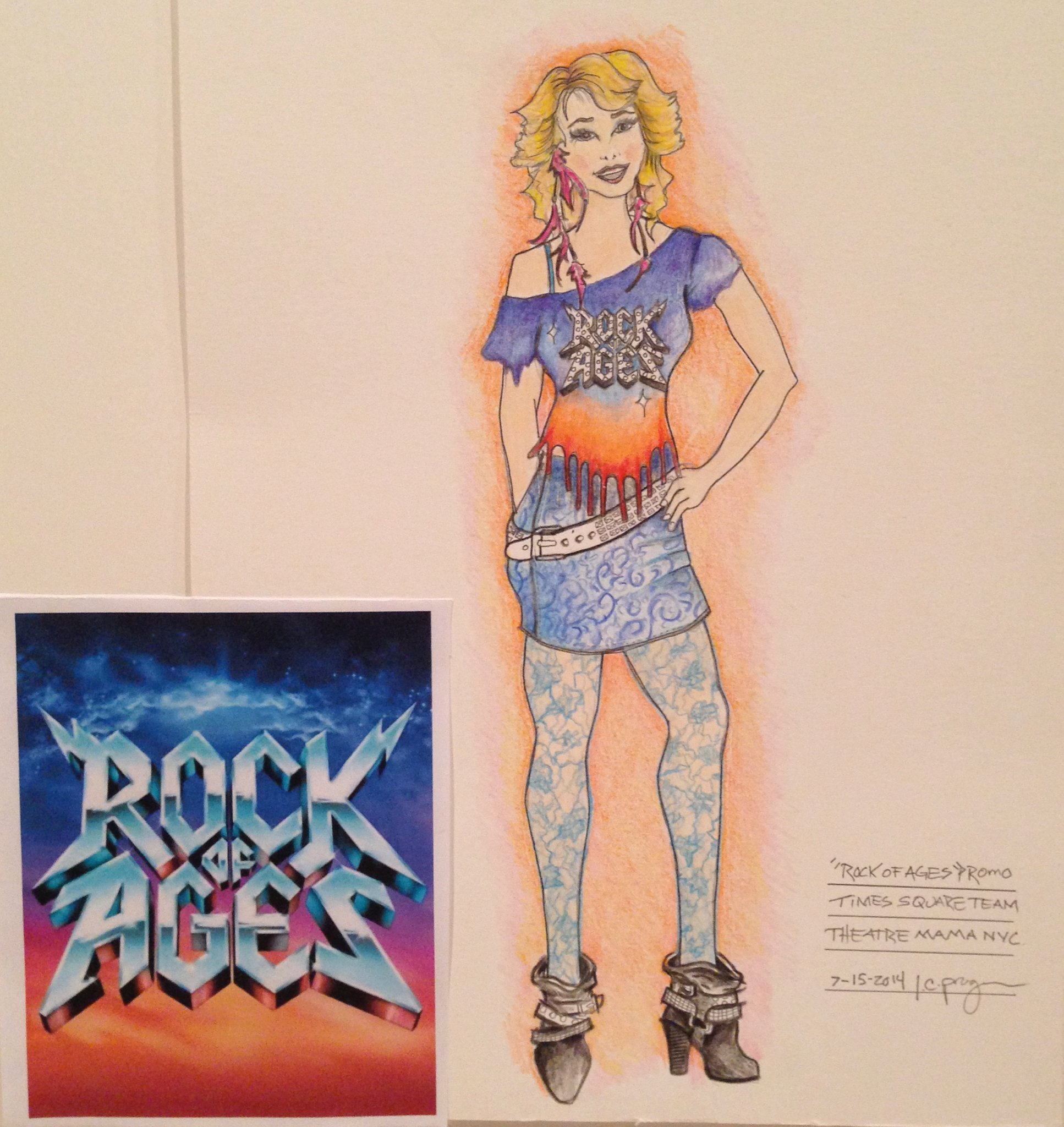 theatreMAMA Costumes: Rock of Ages