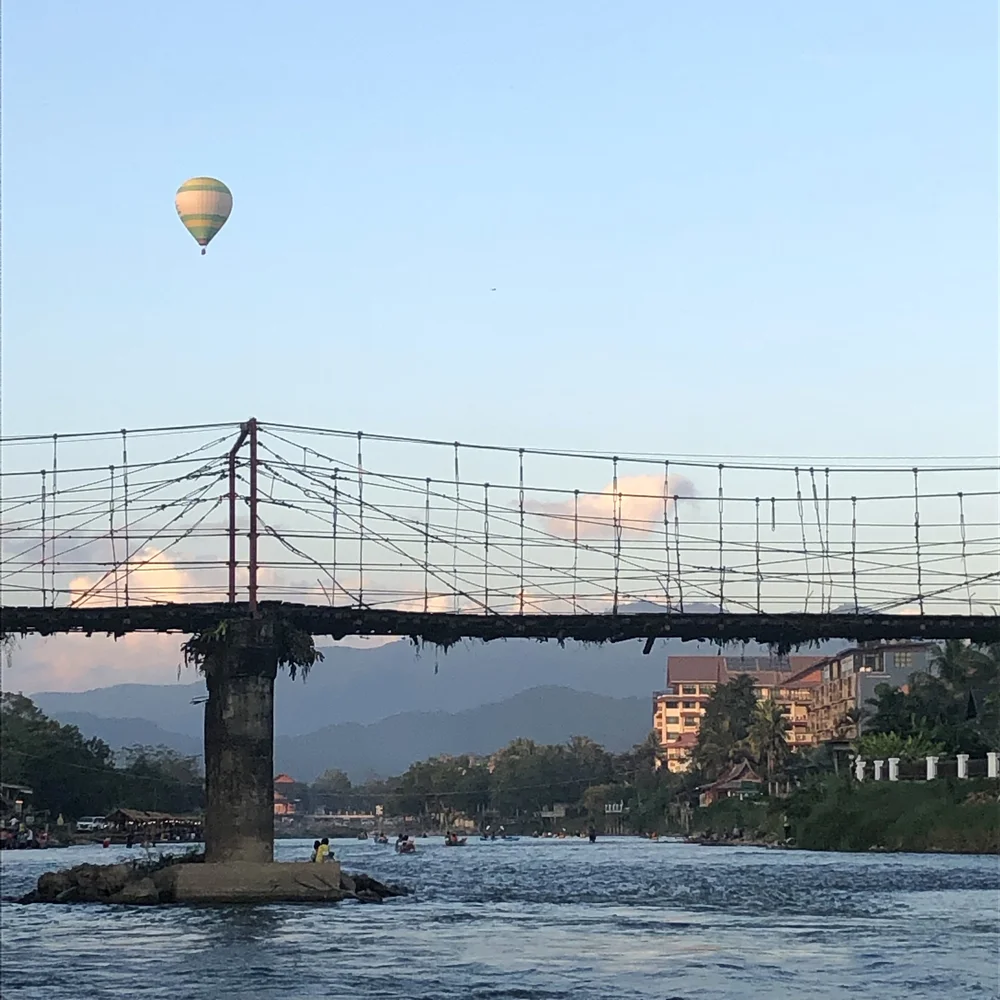 Vue depuis notre guesthouse