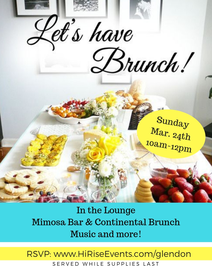 Mimosa Continental Brunch — Hi Rise Events