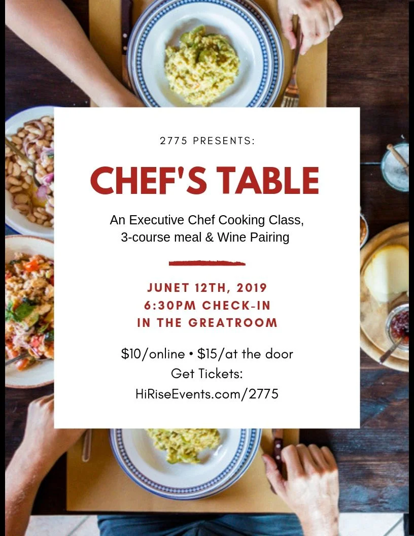 June Chef Lab at 27 Seventy Five