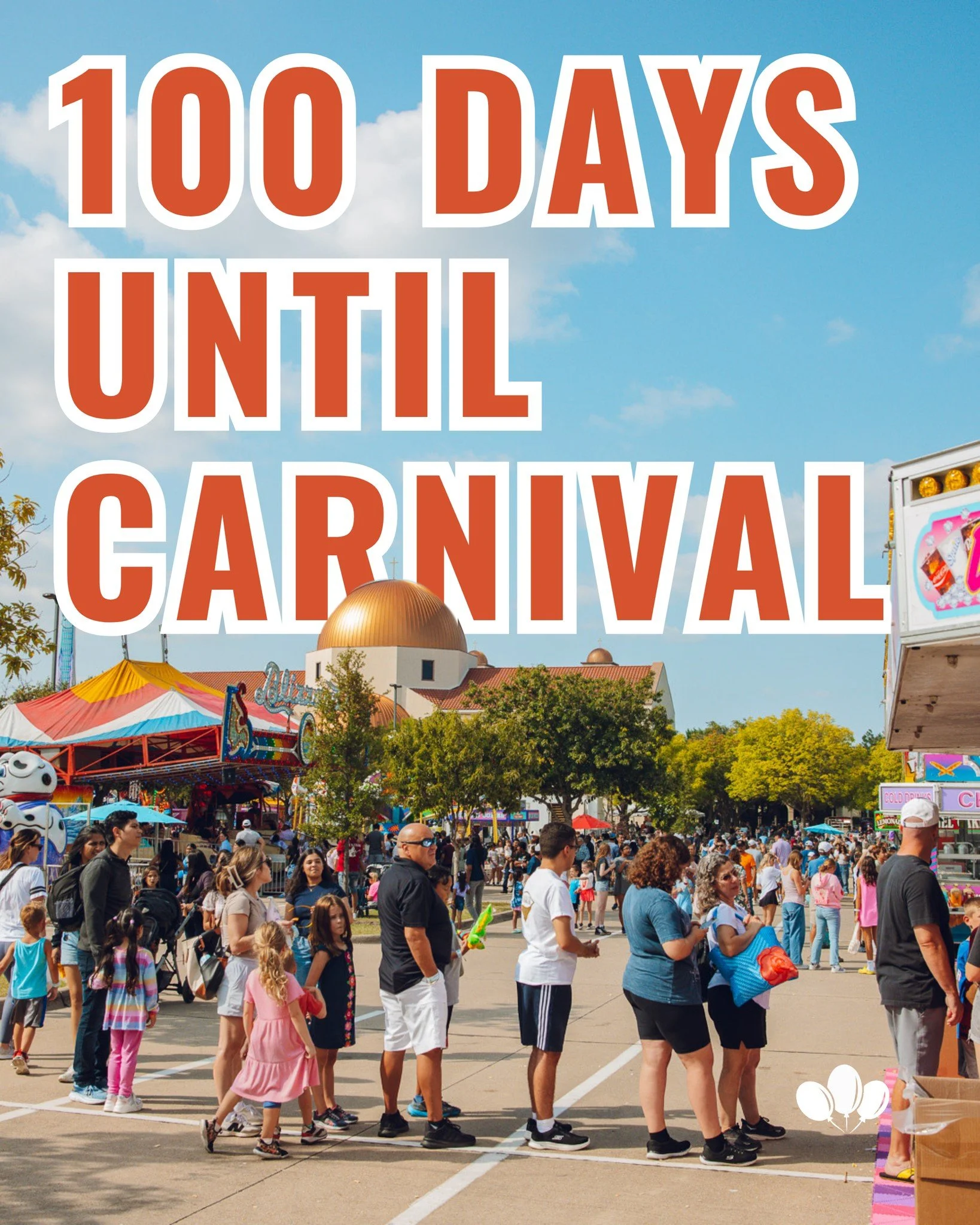 SAVE THE DATE // The St. Ann Community Carnival is 100 days away on September 11&ndash;13, 2026 🎡🎟️🎈So mark your calendars and start making plans to join us. We can't wait to see you there! 🙌