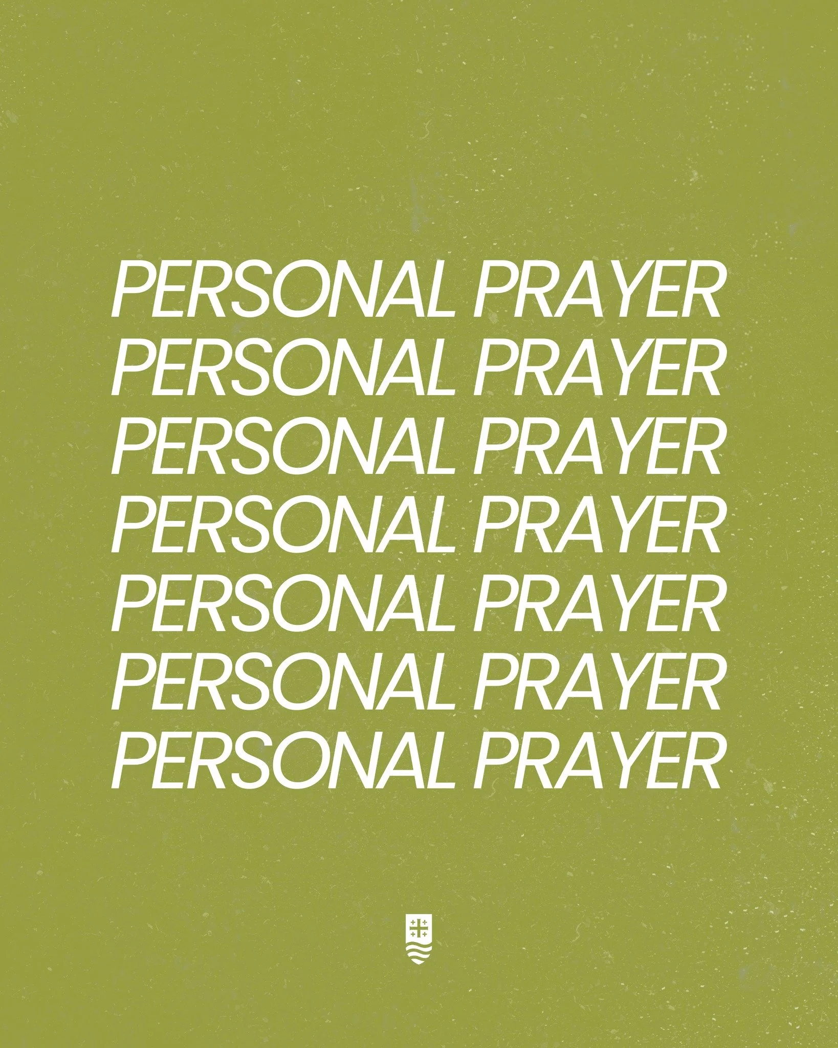 Ordinary Time is the perfect season to strengthen your personal prayer life. Start by creating space for the Lord. Intentional growth starts with time spent in the presence of Christ. Just as any relationship needs time and conversation, so does our 