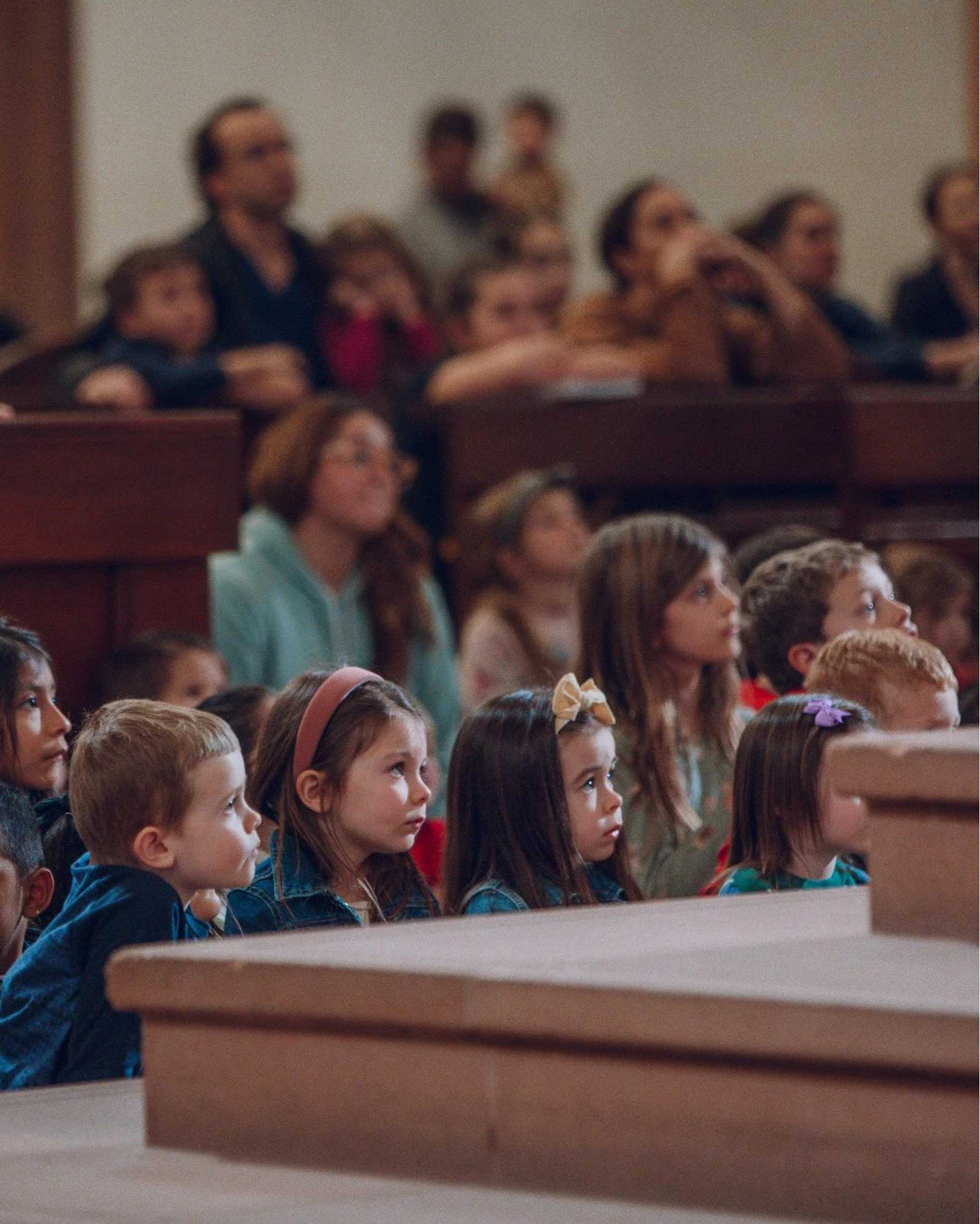 The next Children&rsquo;s Adoration is  THIS Friday, July 24  from 5:30-6:00 PM in the Main Church! 🙏 

What is a Children's Adoration Night? 
+ For just 30 minutes, we'll have songs and meditation designed for children! Kids are always welcome in o