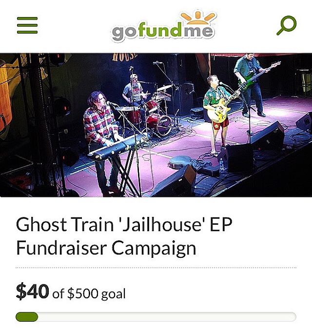 We just launched our GoFundMe campaign to help finance our next EP. Donate by clicking on the link in our bio. Thank you! #RideTheTrain #GoFundMe #Campaign #Trail #Finance #Records #Project #Ohio #Cincinnati #Columbus #Cleveland #Dayton #Rock #Band #