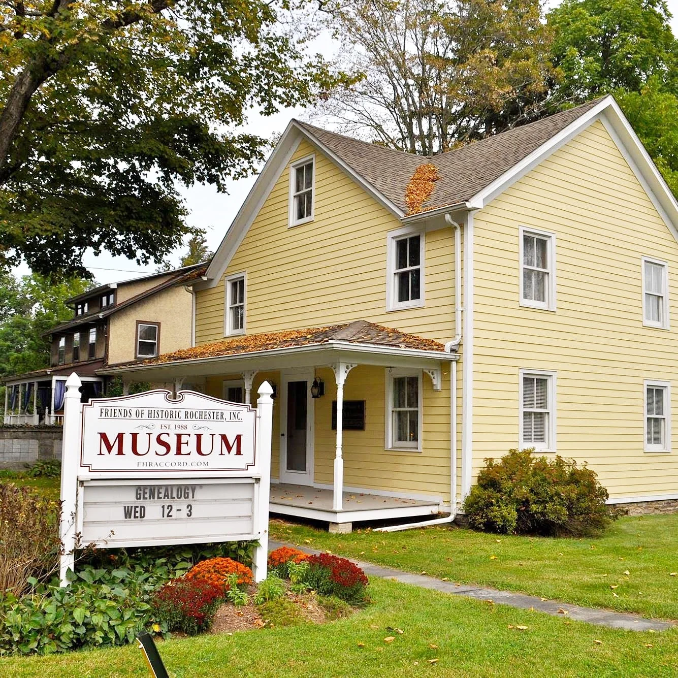 Friends of Historic Rochester headquarters and museum