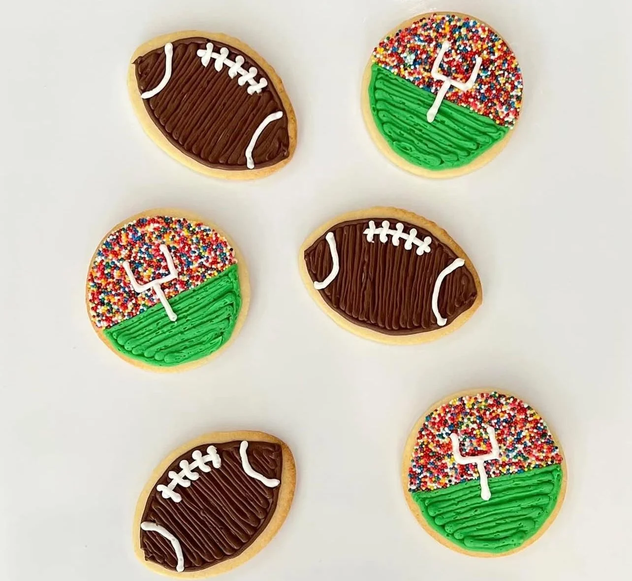 Super Bowl Sugar Cookies 6 box