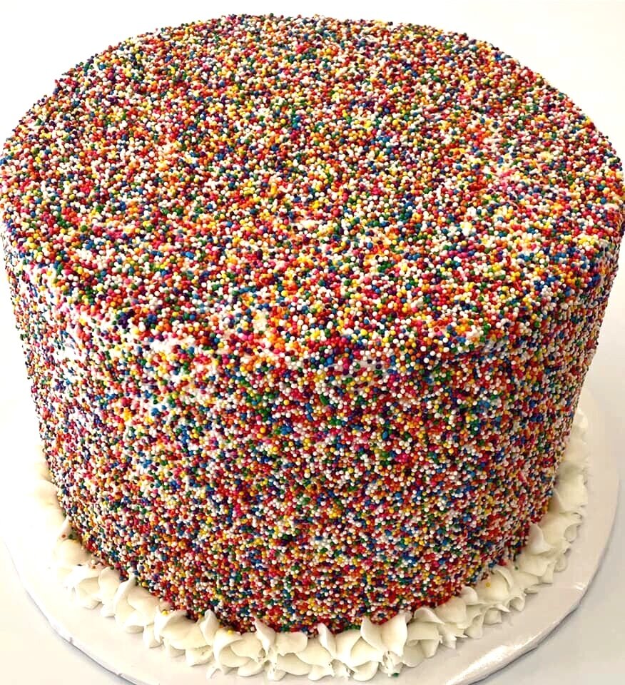 BIRTHDAY - vanilla bean cake, vanilla buttercream
