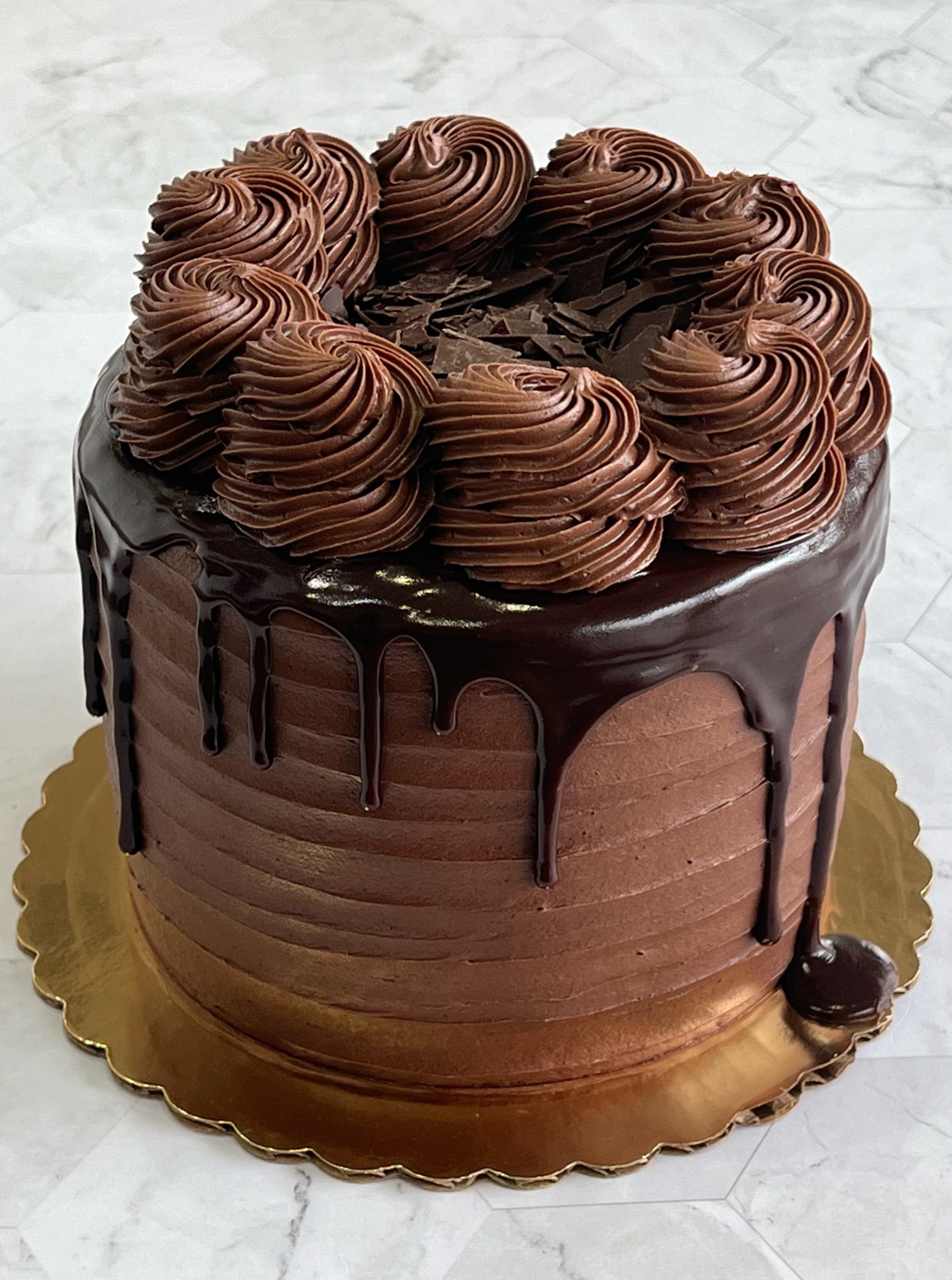 CHOCOHOLIC- chocolate cake , chocolate buttercream 