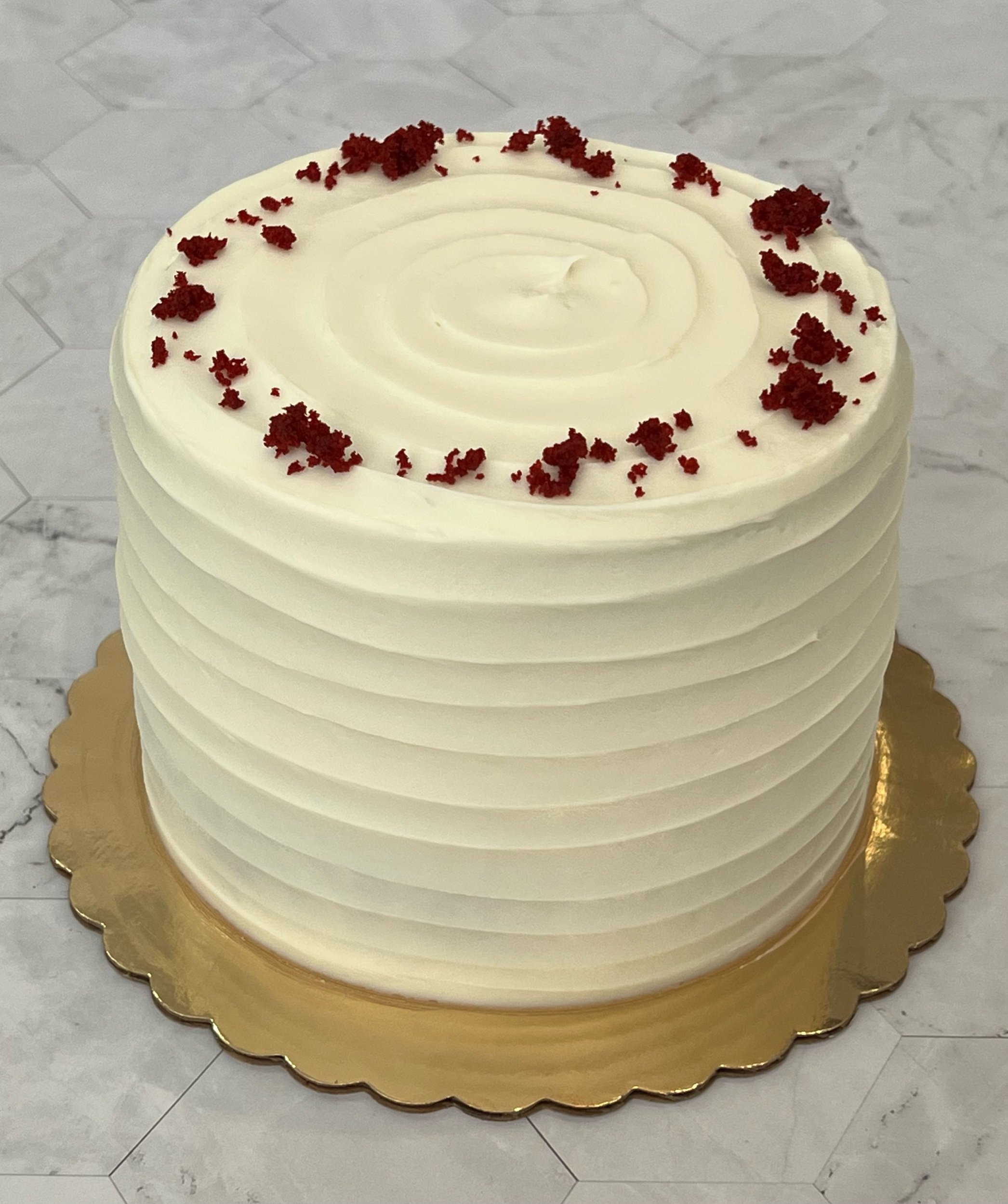 RED VELVET - red velvet cake, cream cheese icing