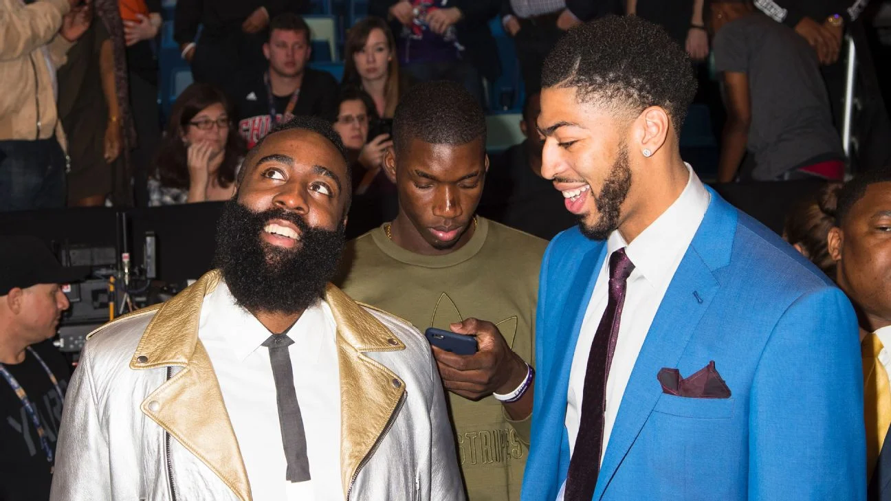 I was feeling the Blazers on James Harden and Anthony Davis this year.