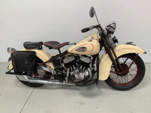 Harley Davidson model 40-W 1940 — Rainsford Collectable Cars