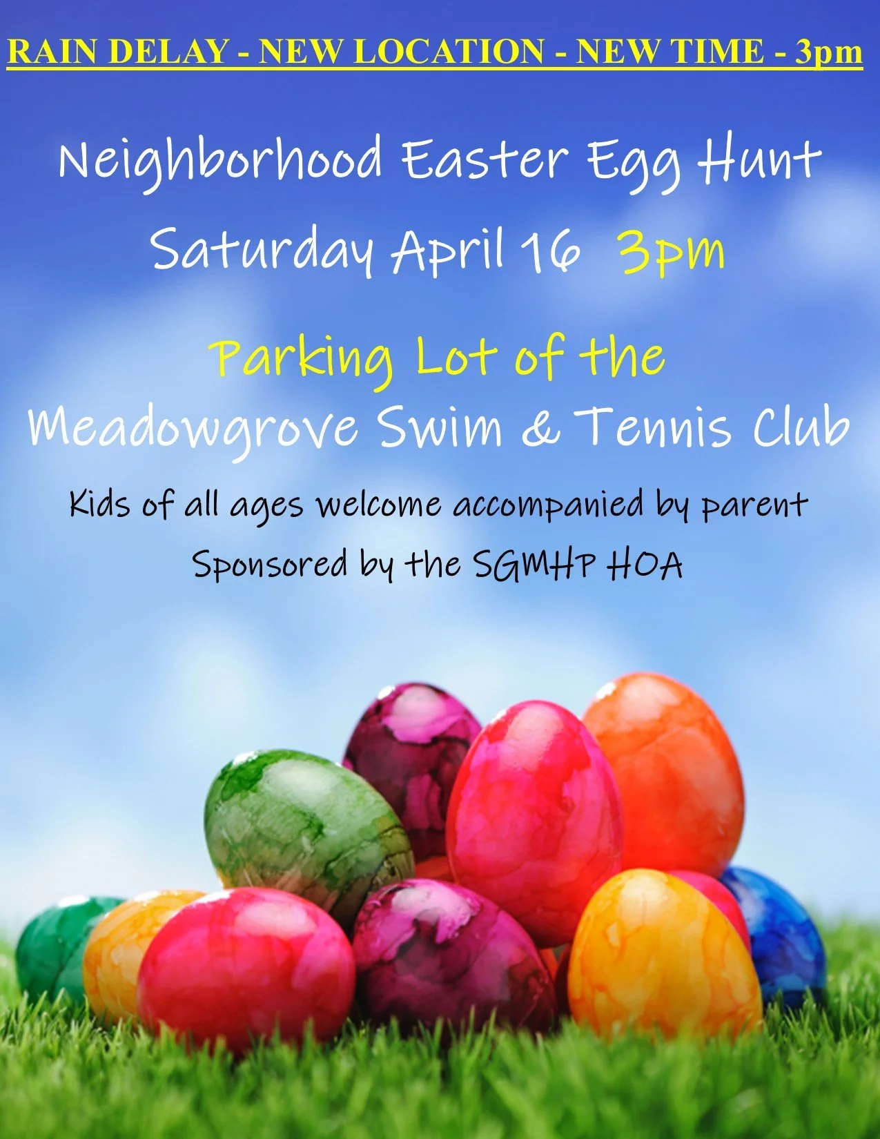 HOA Easter Egg Hunt