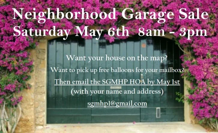 Neighborhood Garage Sale