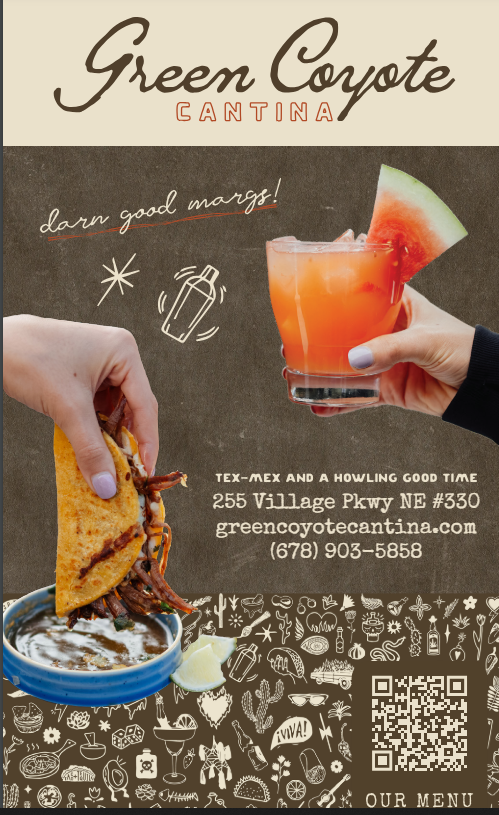 Neighborhood Spirit Night at Green Coyote Cantina