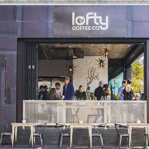 Support your local coffee shop! So pumped @loftycoffeeco will be re-opening all cafes again in early June. One of our favorite projects and portfolio gems - Lofty Coffee Little Italy.