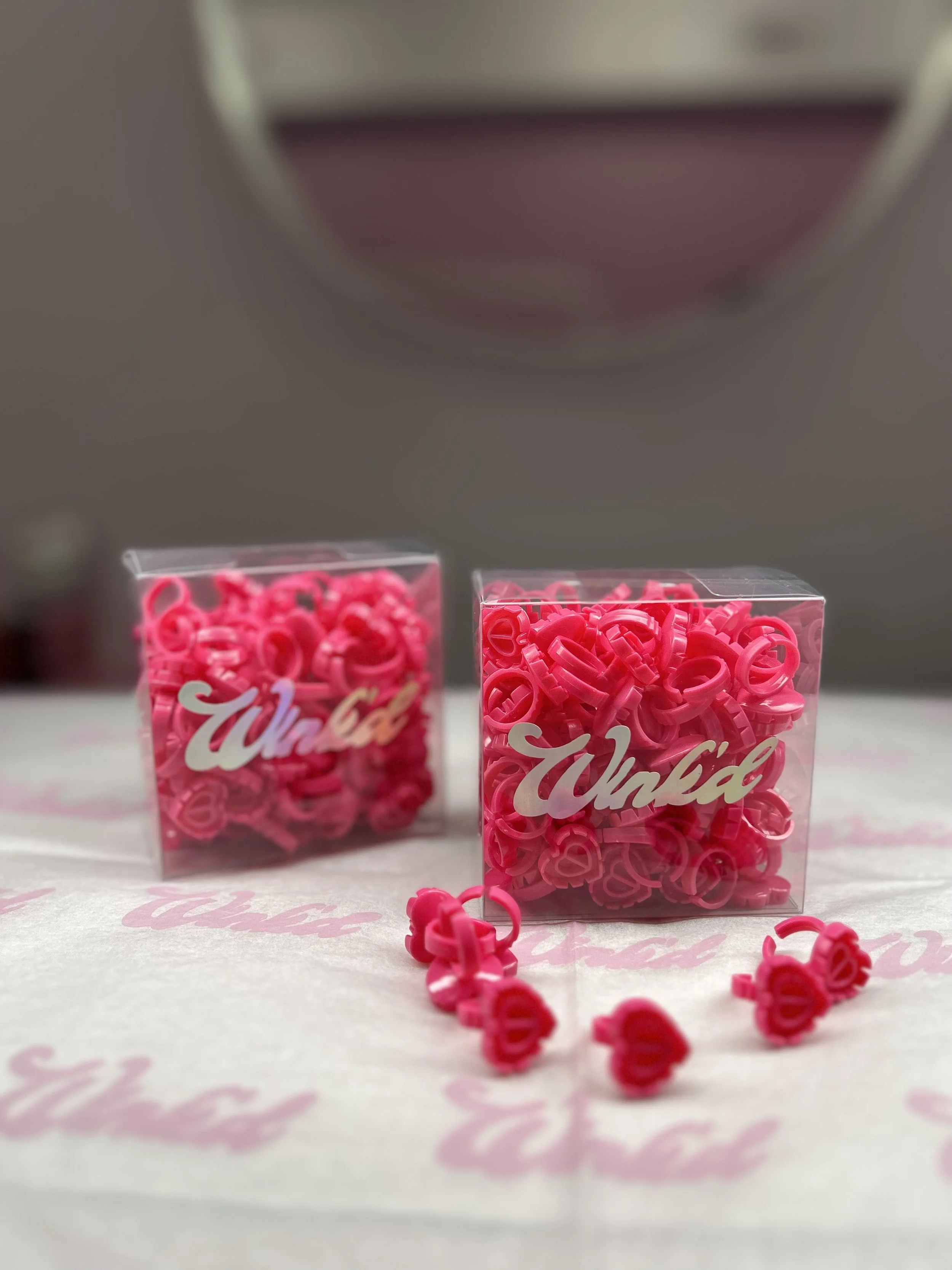 Heartless Glue Rings-100ct