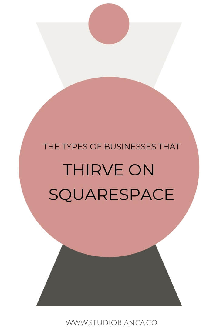 Small business owners and creative entrepreneurs, wondering if Squarespace is good for you? Check out this post to discover the types of businesses that thrive on Squarespace!