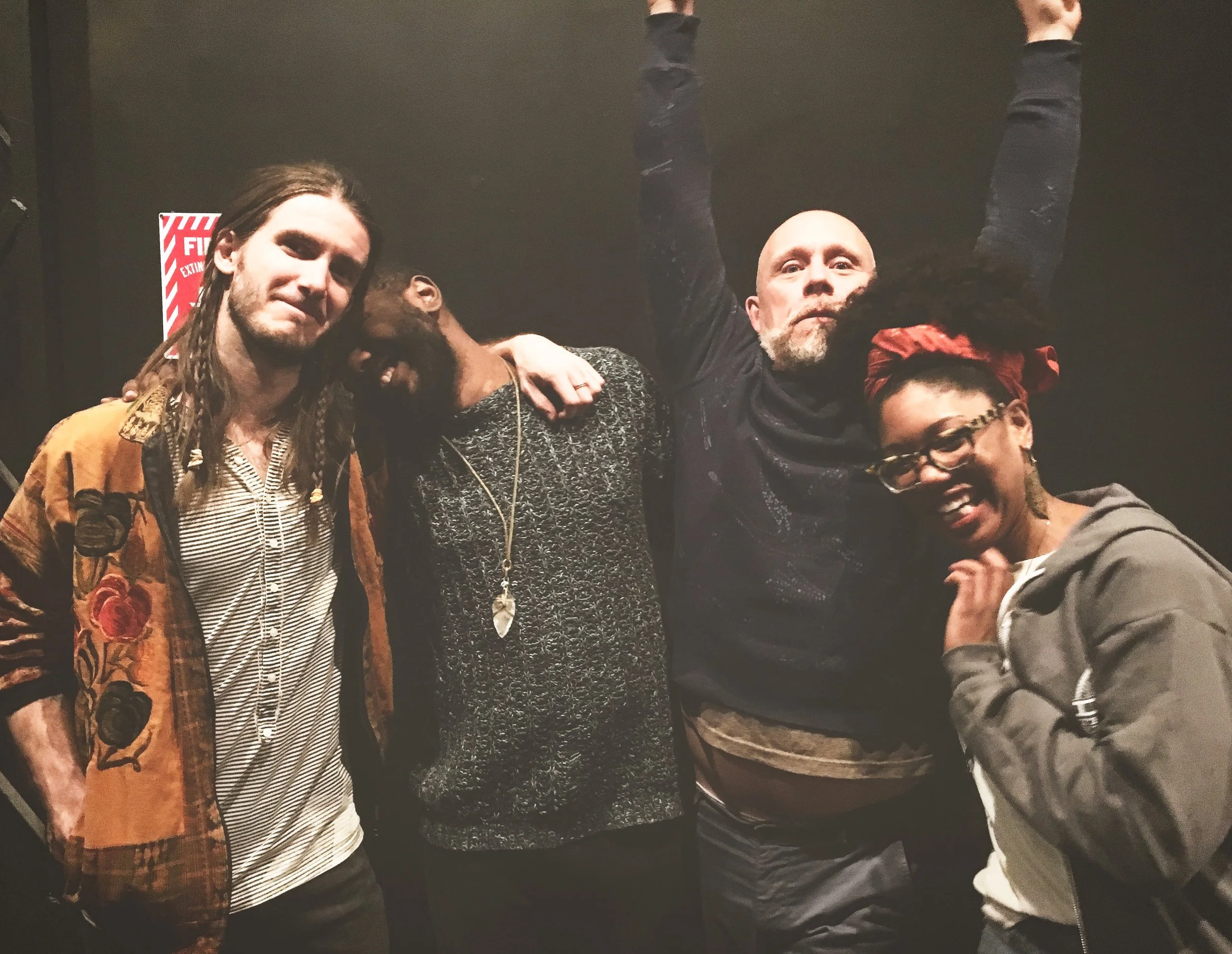  Growing Concerns performing with spoken word champion Buddy Wakefield at The Den Theatre, Chicago. 