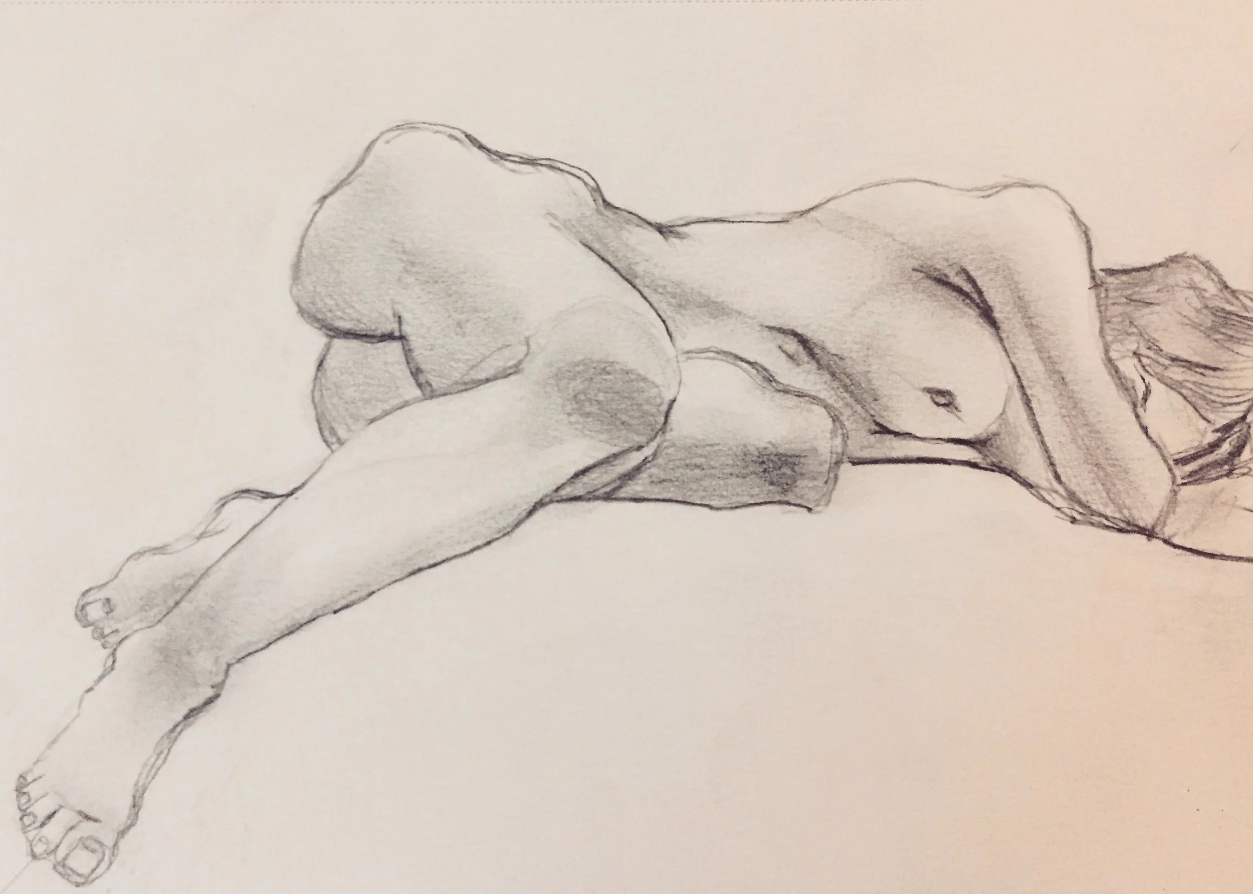 Eliza reclining (sold)