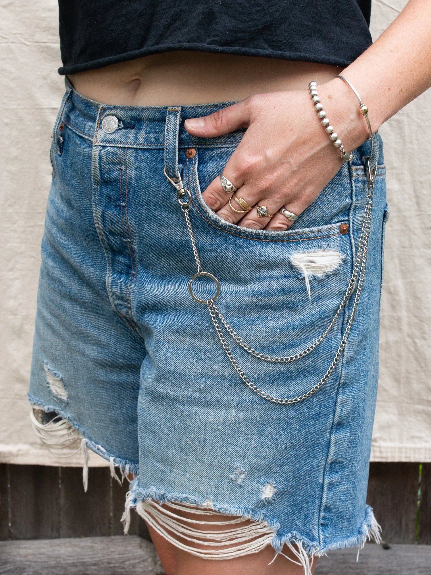 SHOOTING CHARM BELT CHAIN ✸ LITTLE LINK