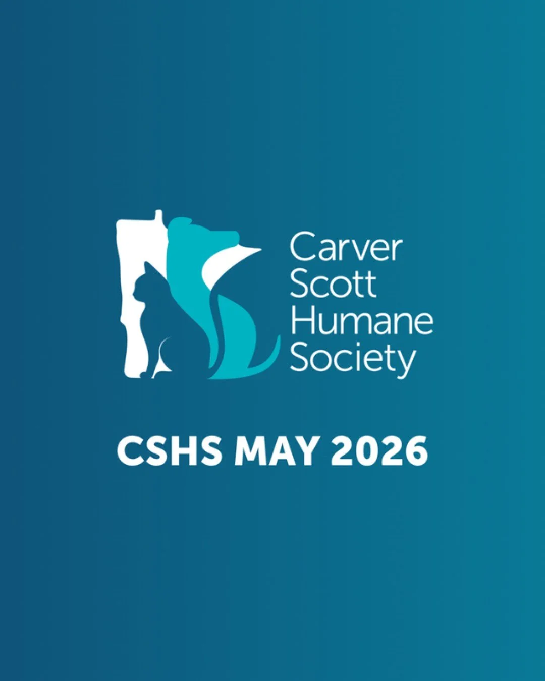 May by the numbers at CSHS! 📊👇

55 Animals Adopted 🎉
23 Lives Saved 🐾

A massive thank you to everyone who adopted, fostered, or supported us last month. You are the reason these local pets got their second chance! Comment if you were a part of o