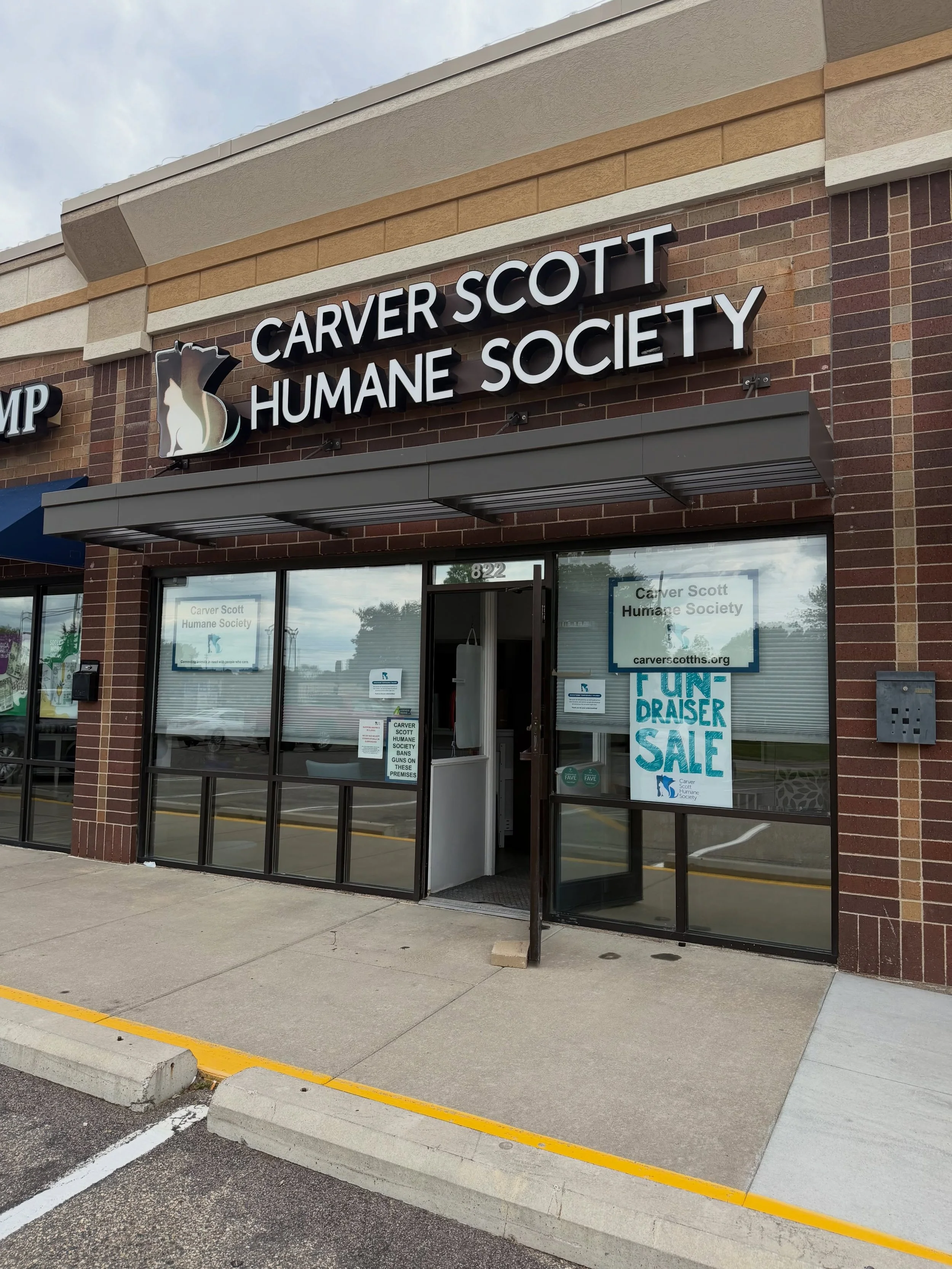 Our center will be open from 2-4PM today as we work to clean out the rest of our office and sell any supplies and furniture we&rsquo;re not moving. 

Come after 3PM and everything is free! 🆓🆓🆓

#chaskamn #freefurniture #petsupplies #carvercounty