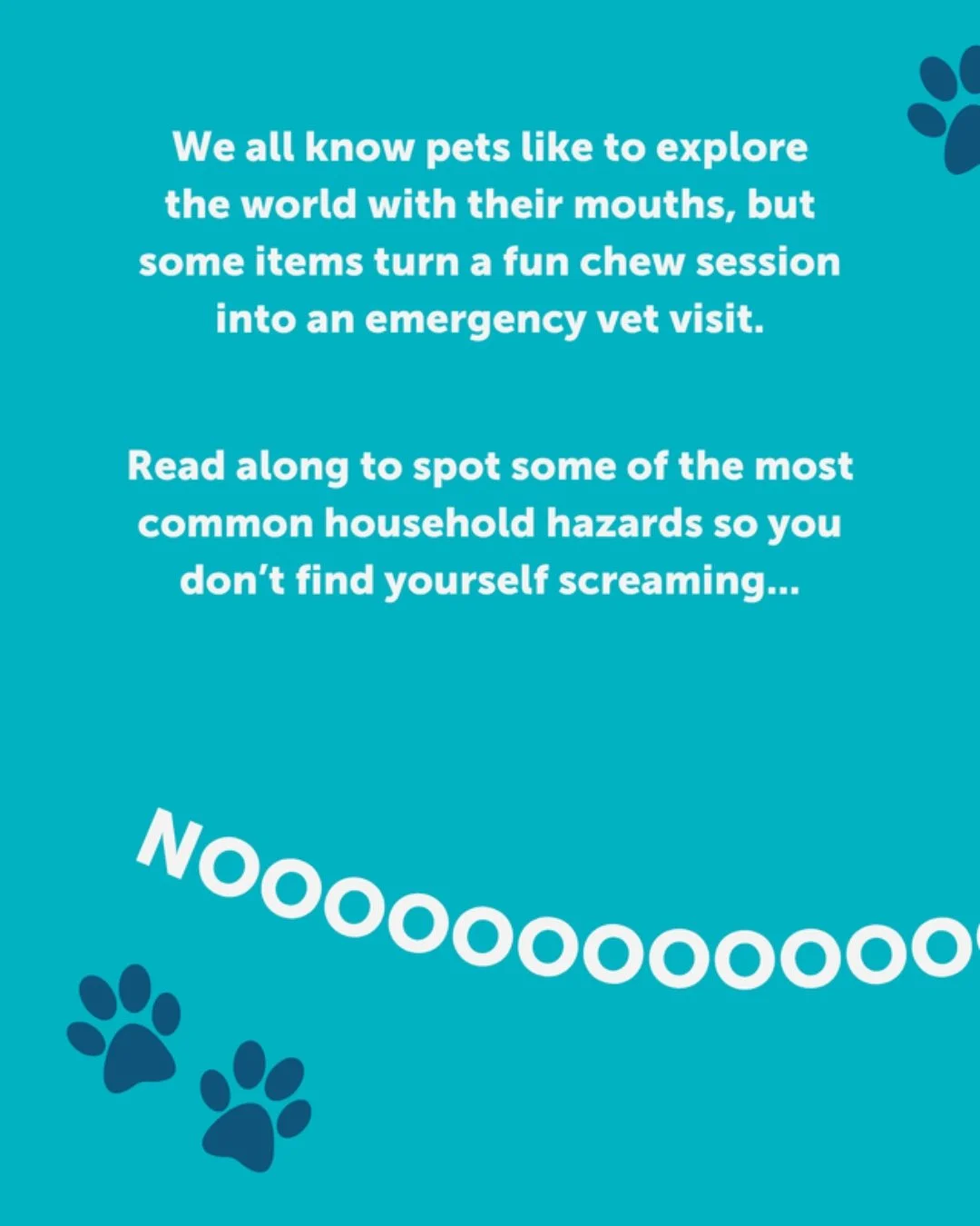 Drop a 🙋 if you&rsquo;ve ever had to fish something questionable out of your pet&rsquo;s mouth.

Our pets love to explore the world with their teeth, but some "snacks" are a ticket to the emergency vet. Swipe through to see some of the top