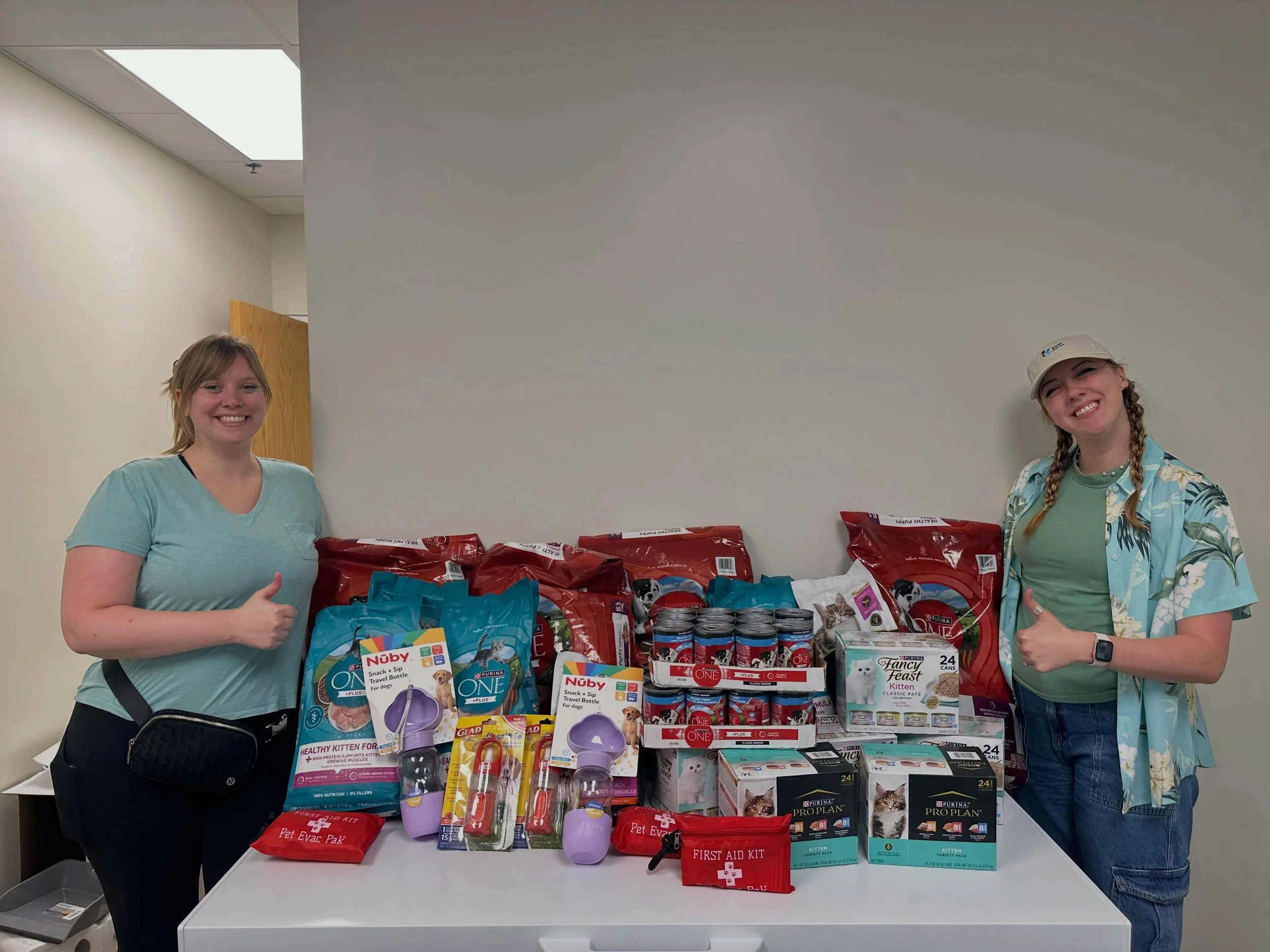 Talk about a warm welcome! 📦✨ 

A massive thank you to @chewy for spoiling us with an incredible care package for our new space. It truly takes a village, and support like this ensures our animals stay happy, healthy, and thriving every single day. 