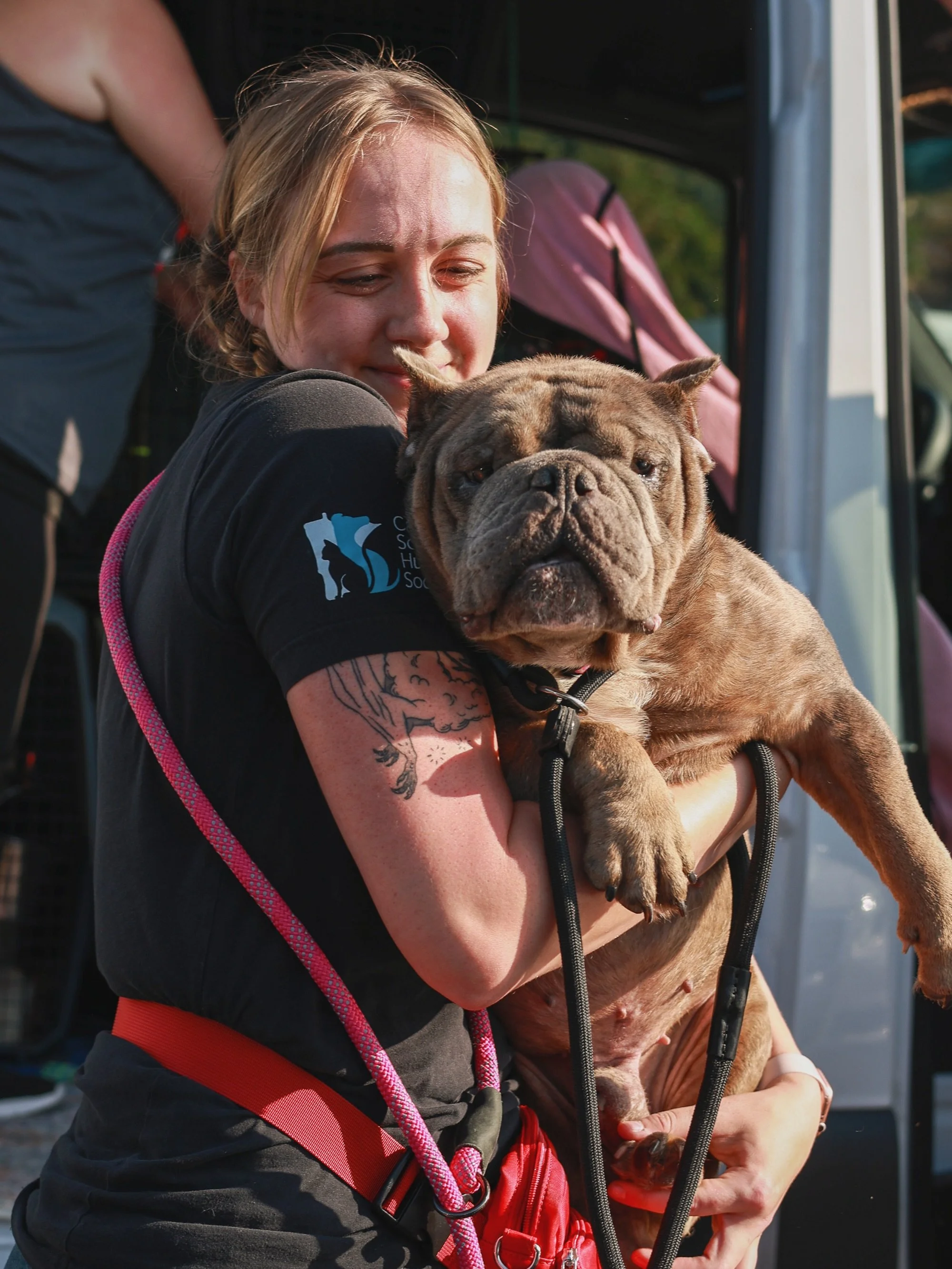 Thursday brought 7 new faces, 7 tail wags, and 7 lives changed forever. 💙

There is nothing quite like welcoming dogs on intake day and knowing they are safe. But moments like the ones pictured here don&rsquo;t happen by accident. They happen becaus
