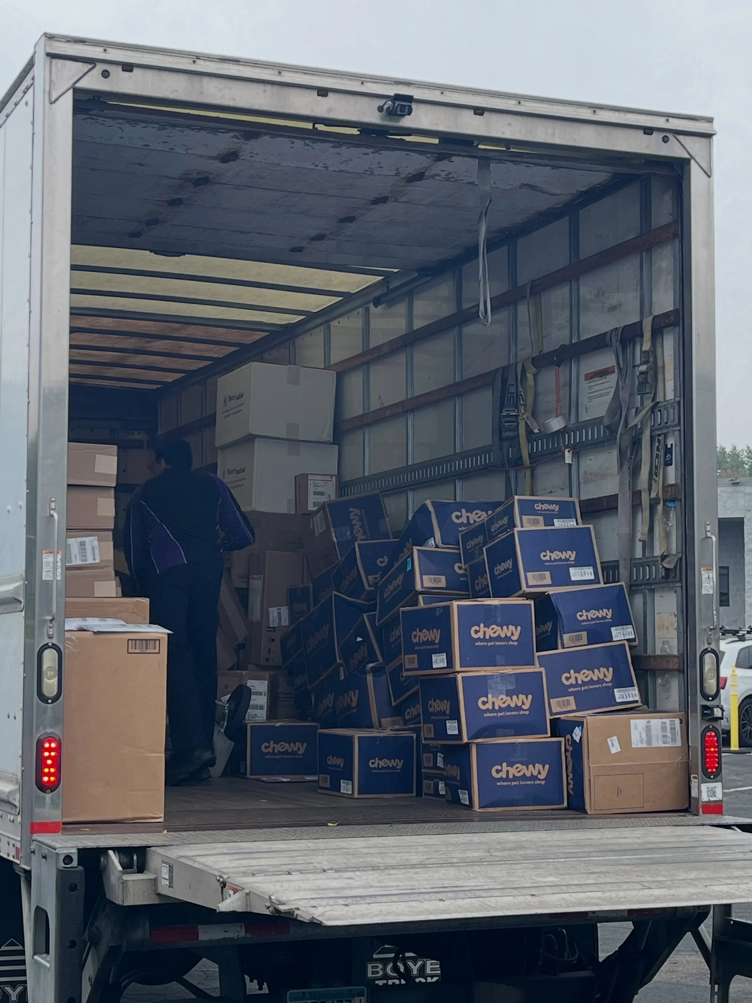 Over $4,300 in donations received in just a few days! 📦 Our space went from empty shelves to overflowing with love! 🐾

Last week, we posted a plea showing our empty shelves, and your response blew us away. When the delivery truck rolled up, packed 