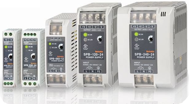 Switched power supplies. 15W, 30W, 60W, 120W, 180W and 240W.