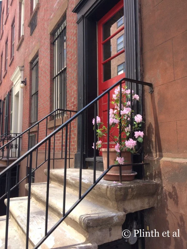 Tuesday's Terrace: Pink on Red