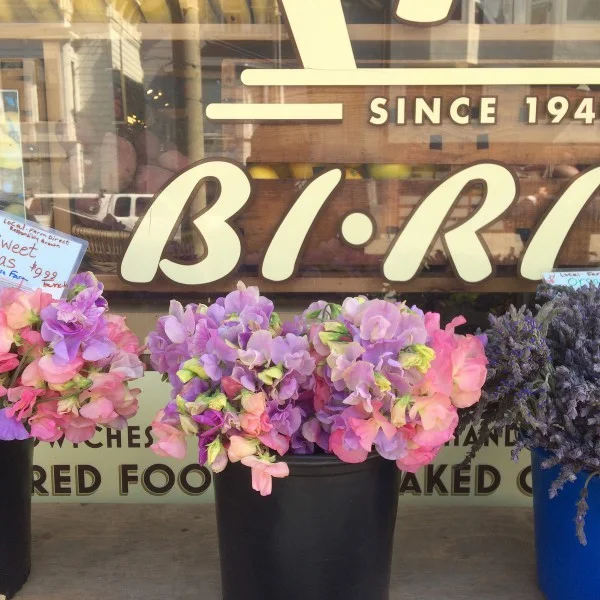 Floral Fridays: Sweet Peas at Bi-Rite Market, San Francisco