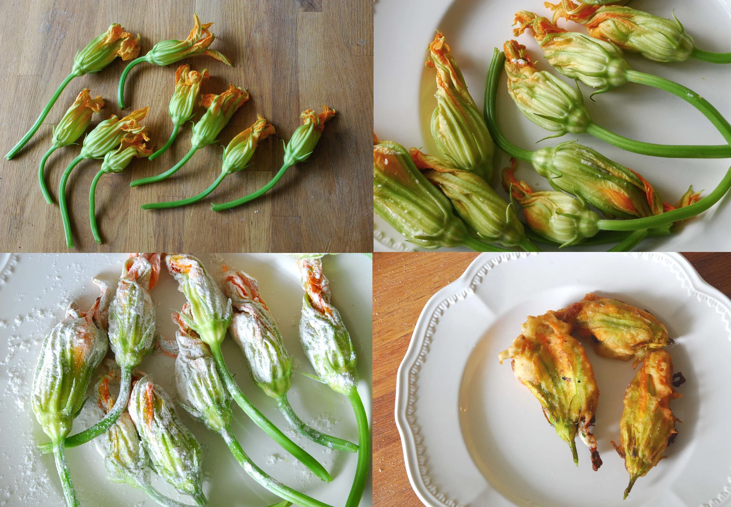 Summertime Recipes: Stuffed Zucchini Flowers