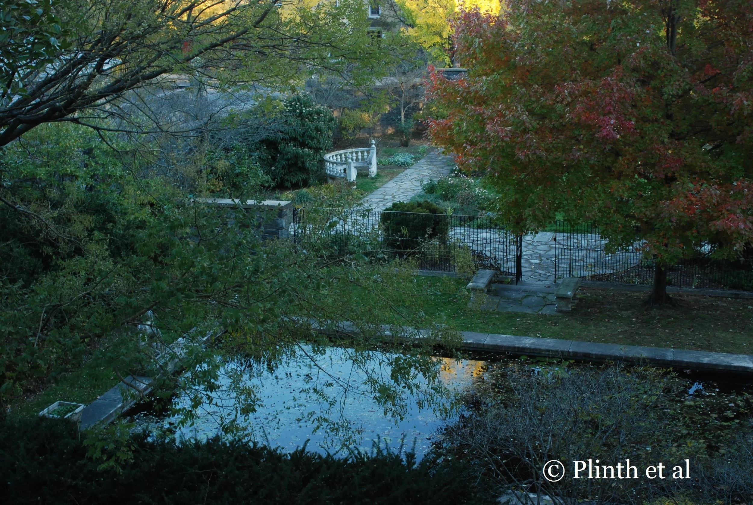 "The view as seen from the house should, generally speaking, follow..."