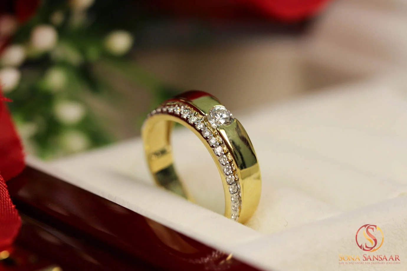 Ladies Diamond Ring 2-Piece Set 1A