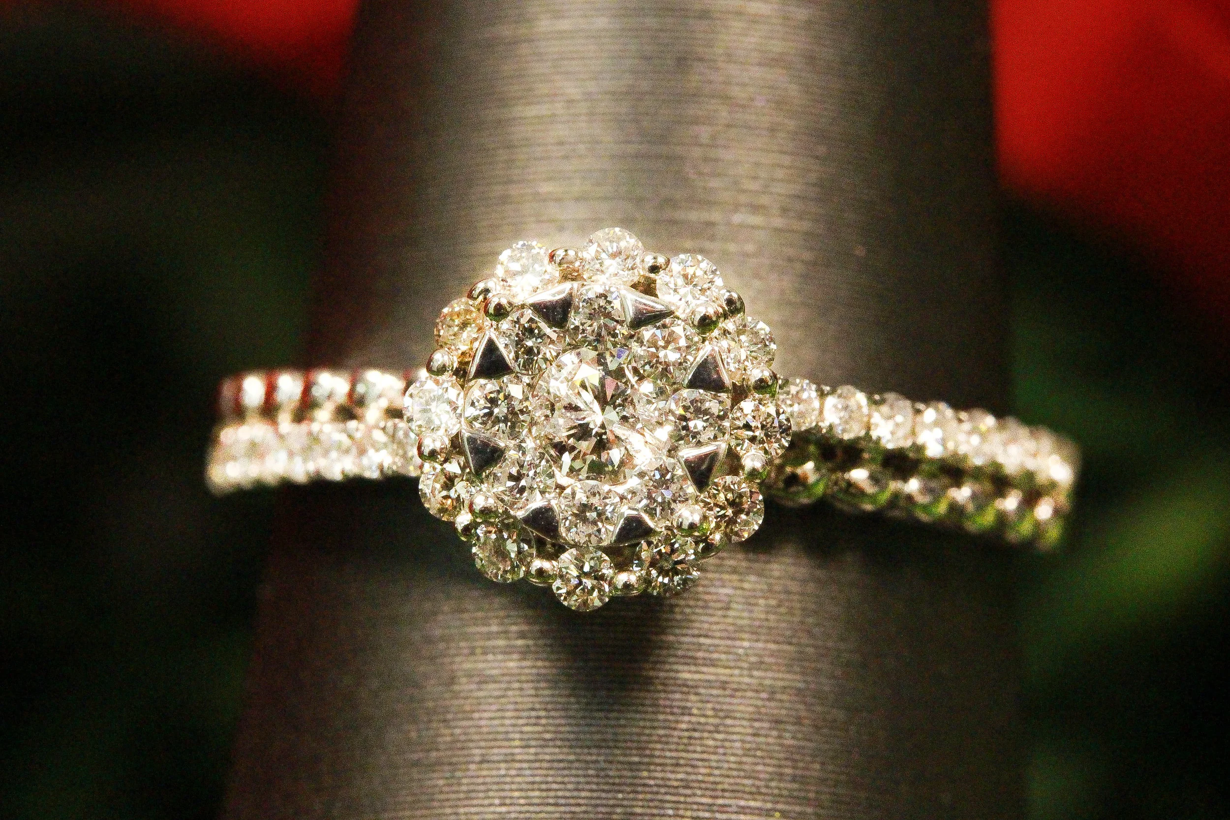 Fancy Diamond Dress Ring