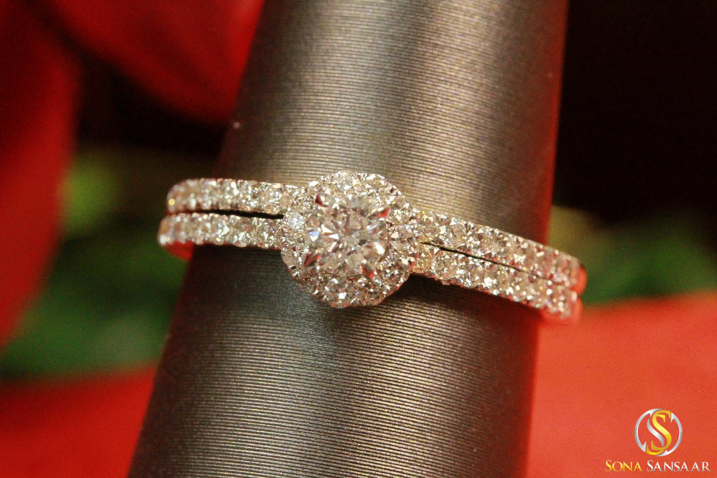 Solitaire Bridal Set Diamond Rings