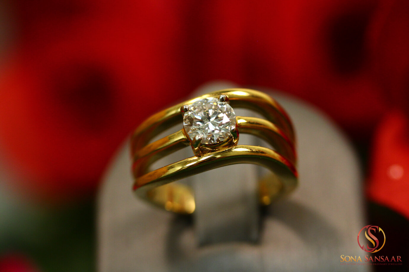 2.22ct Round Diamond Solitaire Stone